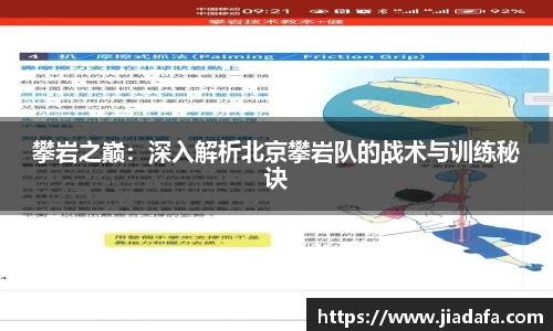 攀岩之巅：深入解析北京攀岩队的战术与训练秘诀